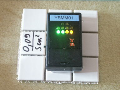 erkennen überhöhter radioaktiver Strahlung mit YBMM01 Mini-Monitor